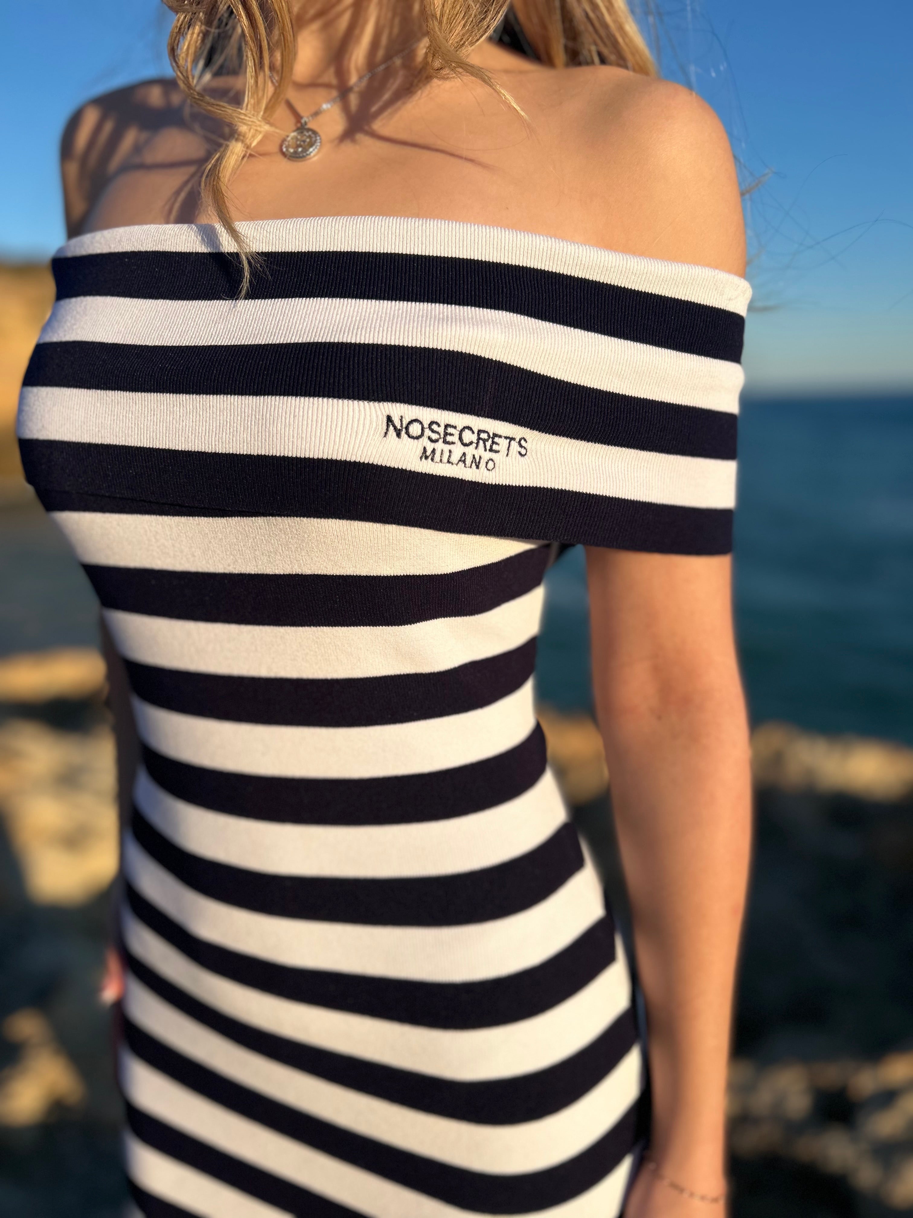 Striped Marine Dress