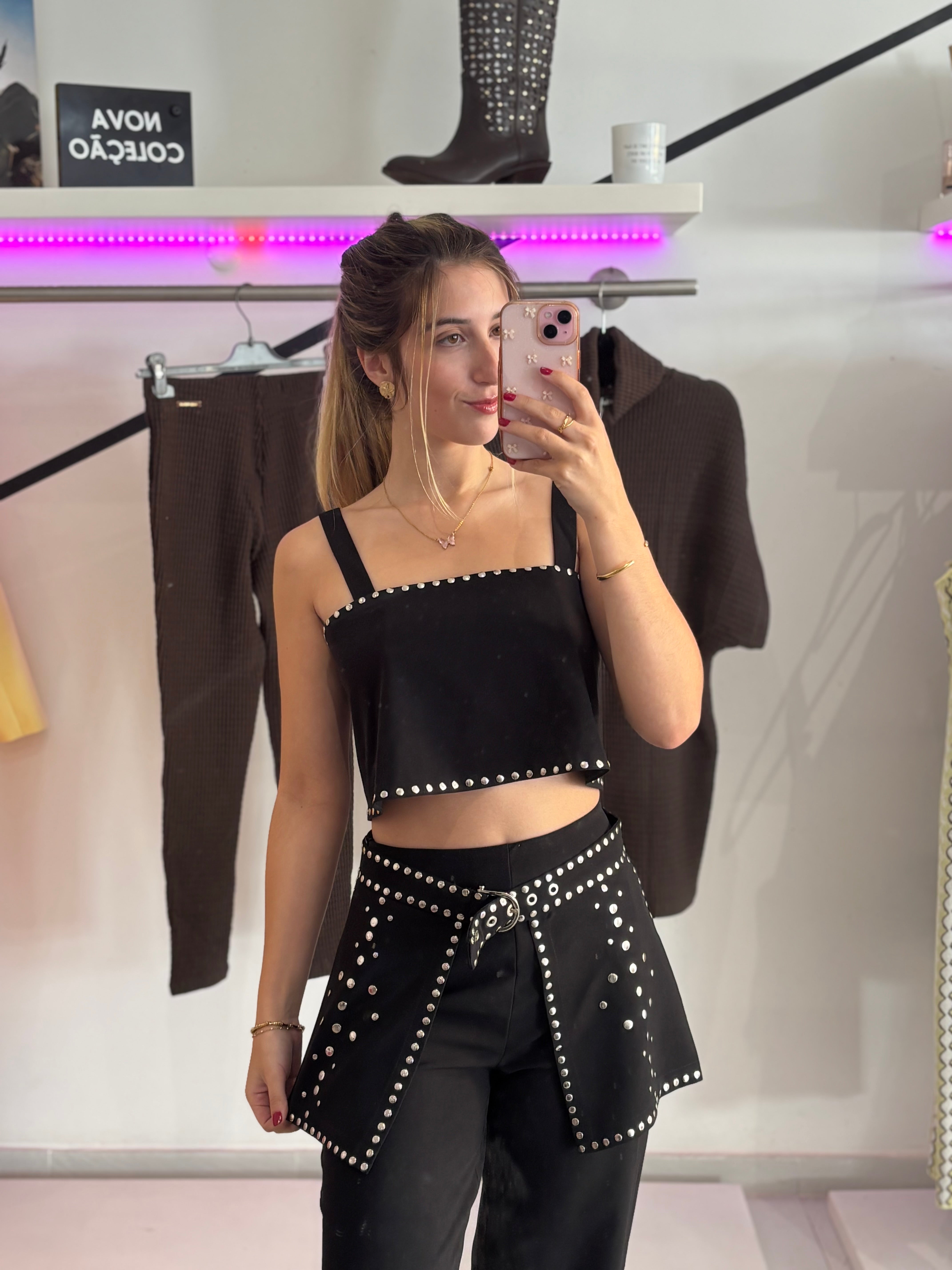 Top Cropped com aplicaçôes