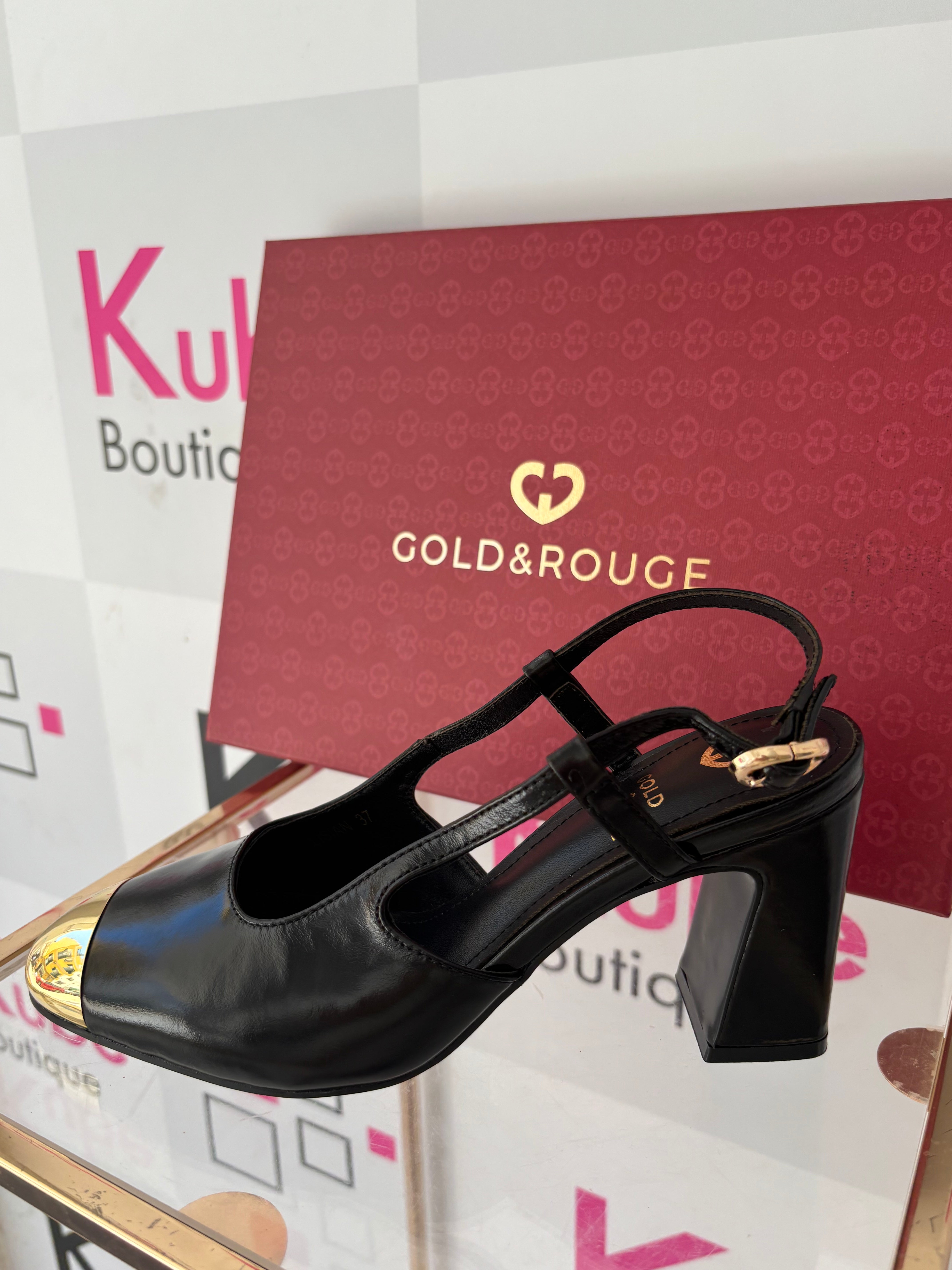 Sandalia Gold Tip