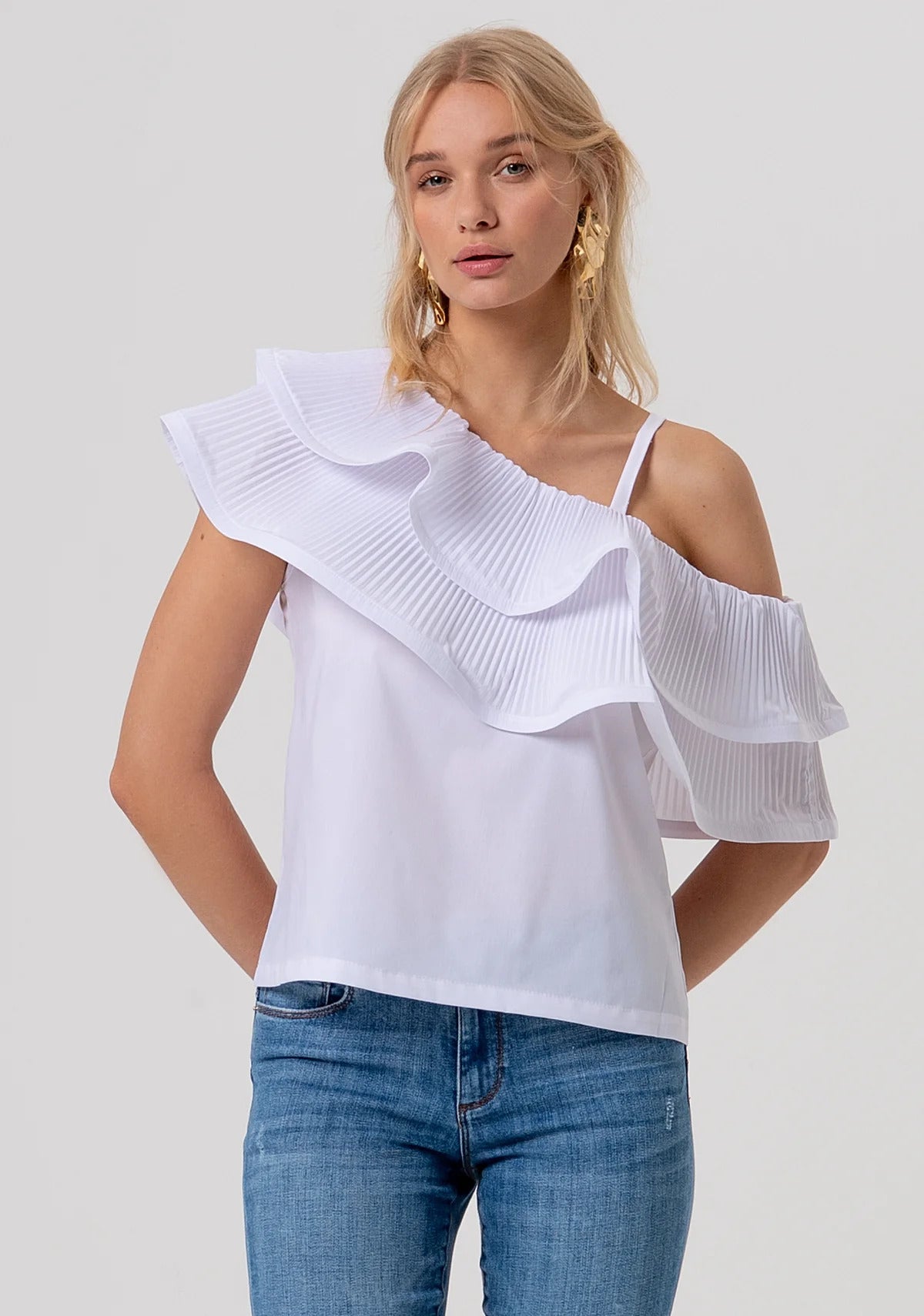 Mini dress regular fit double breasted