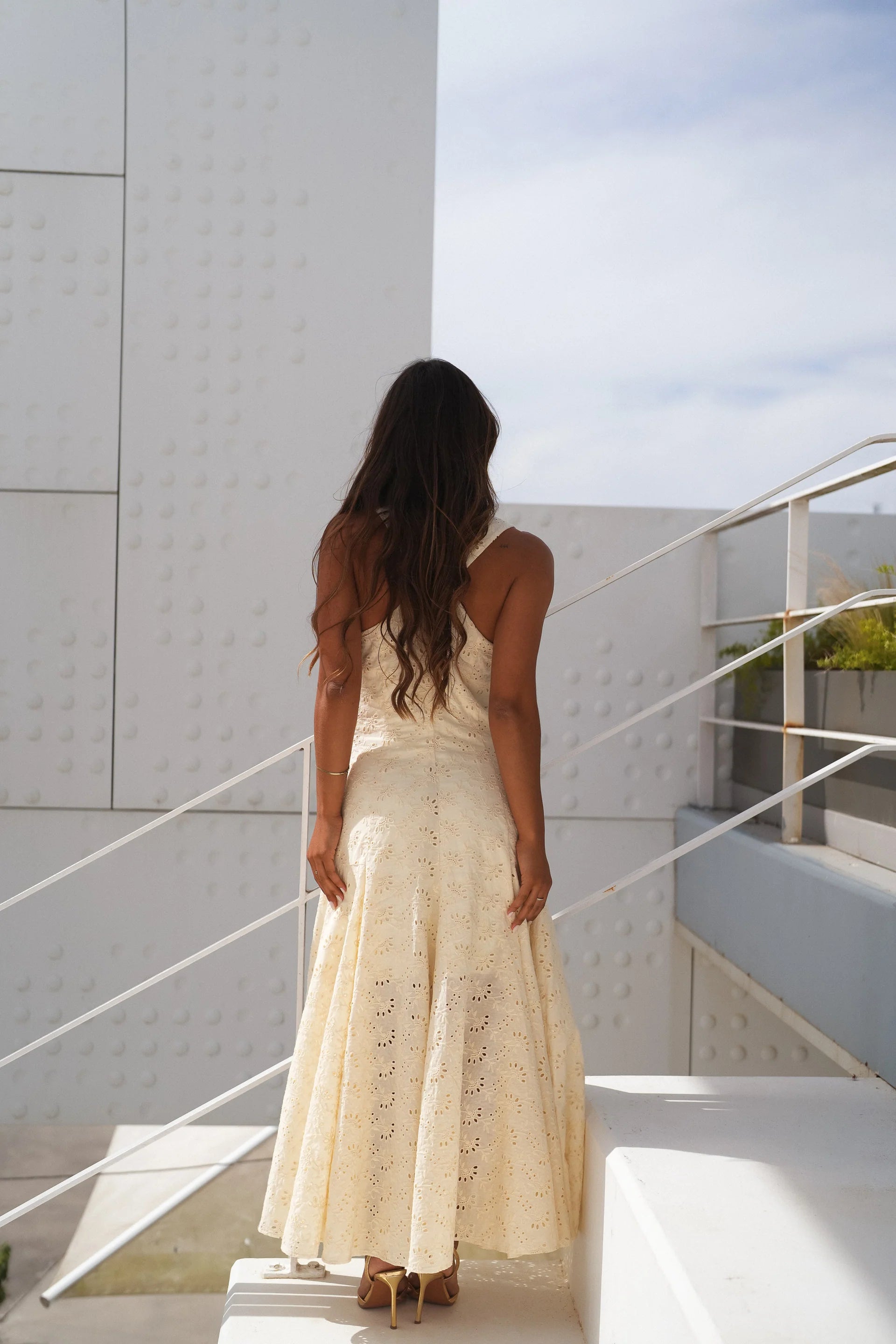 Vestido Celeste